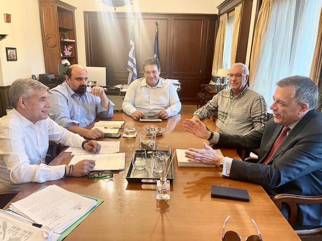 Στο ΥΠΕΣ ο Αγοραστός για την αντιπλημμυρική προστασία